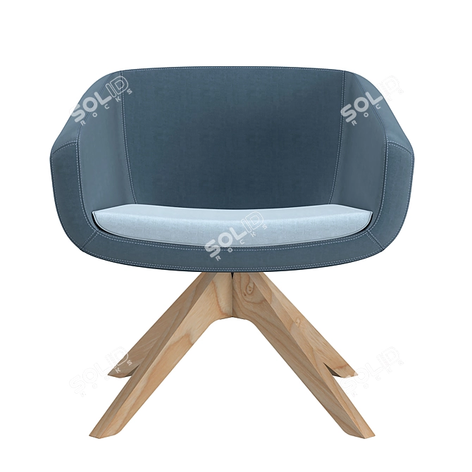 Contemporary Arca Chair for Modern Spaces 3D model image 2