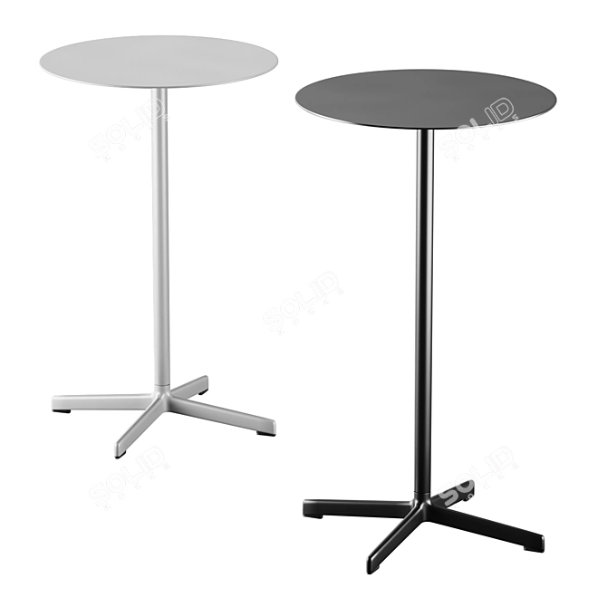 Hay Neu Table & High Table: Modern Elegance for Every Space 3D model image 3