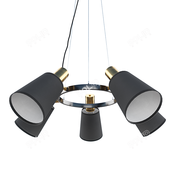 Elegant Marcus Chandelier - 3638/5 3D model image 5