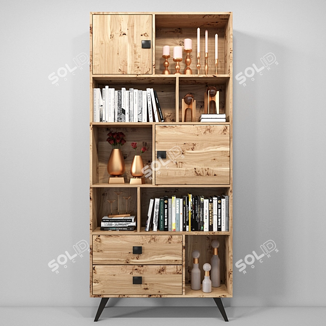 Versatile Render Rack with vray + corona 3D model image 1