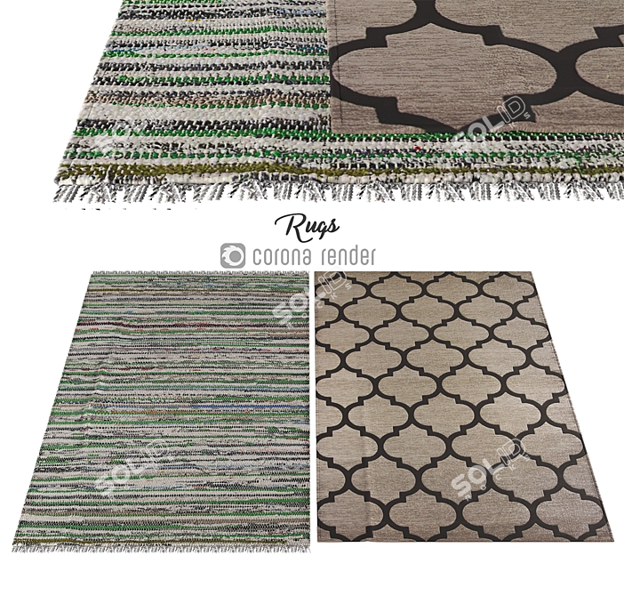 Luxury Carpets: Transform Your Space 3D model image 1