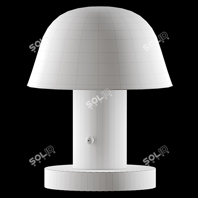 Setago JH27 Table Lamp: Rustic Elegance 3D model image 2