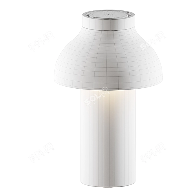 Portable Illumination: PC Lamp by Pierre Charpin 3D model image 5