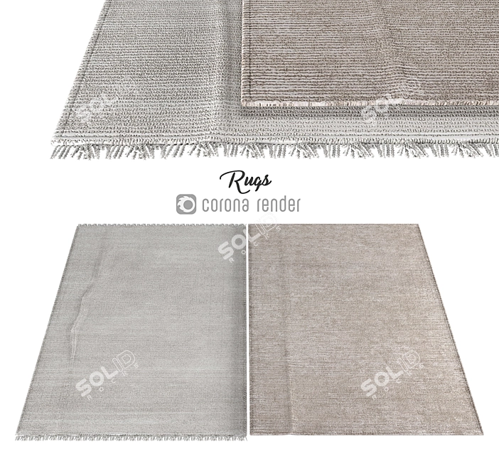 Luxury Carpets: High Quality, Stylish 3D model image 1