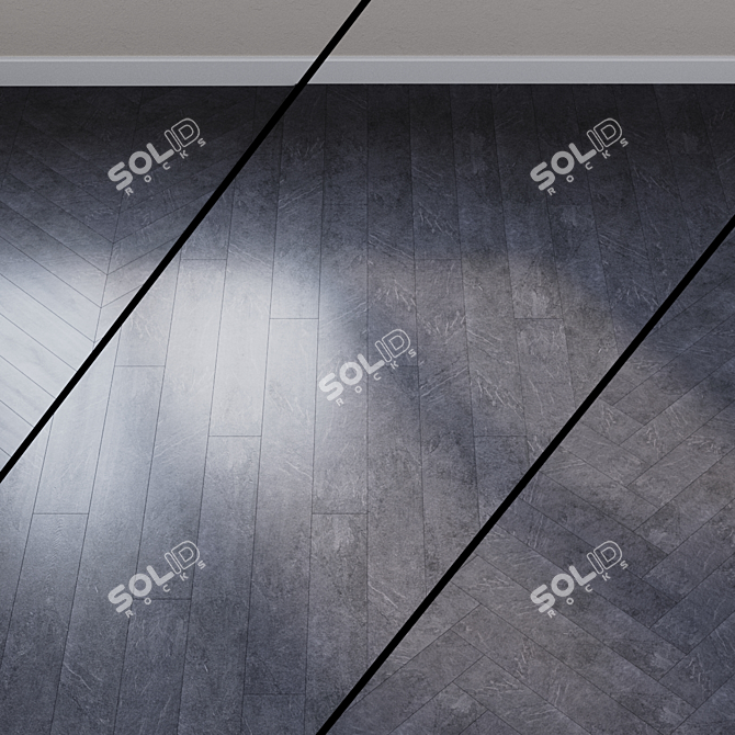 Gray Anthracite Stone Laminate: Ter Hurne Trend Line 3D model image 1