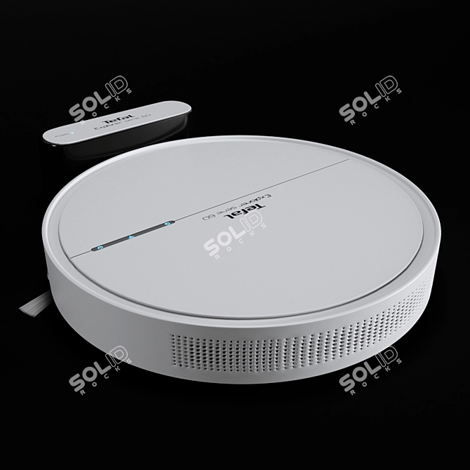 Tefal X-plorer SERIE 60: Ultimate White Robot Vacuum! 3D model image 1