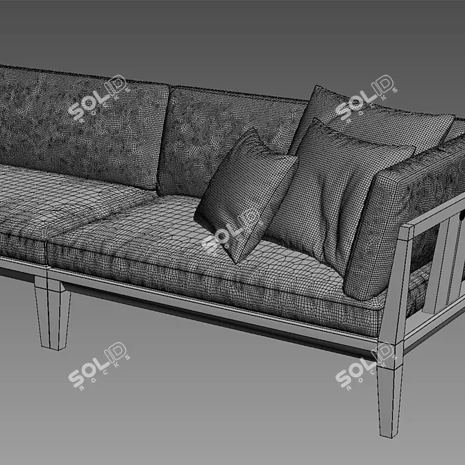 TEKA Modular Sofa by Roda 3D model image 3