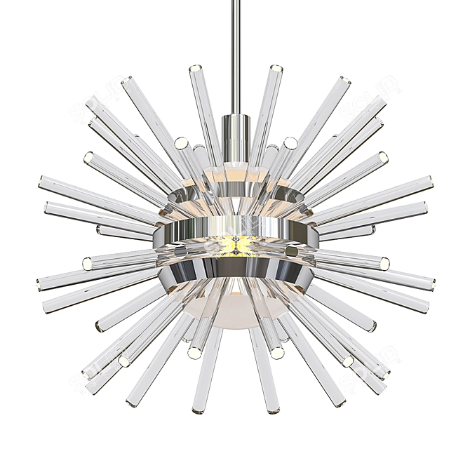 Crystal Radiance Sputnik Chandelier 3D model image 1