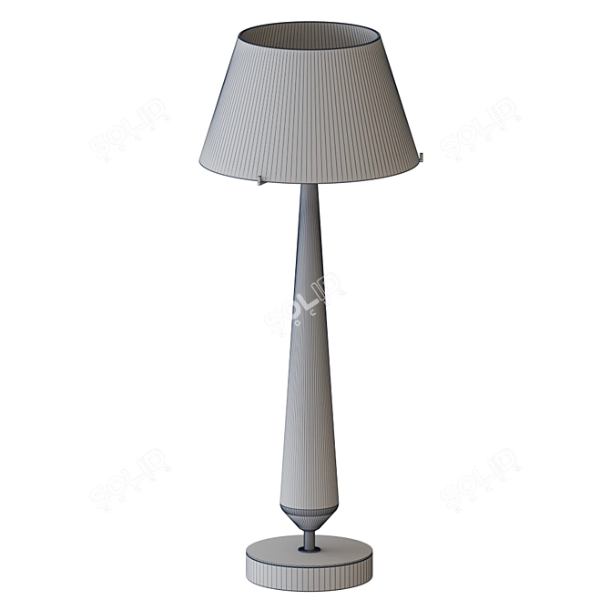 Elegant Odeon Light Tower 3D model image 2