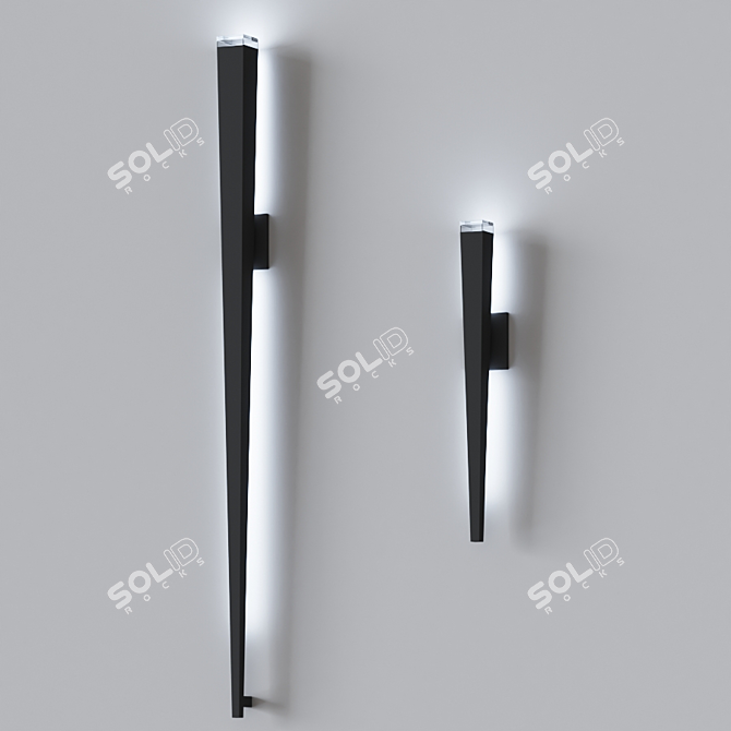 Modern Forms Staff Outdoor Sconce 3D model image 2