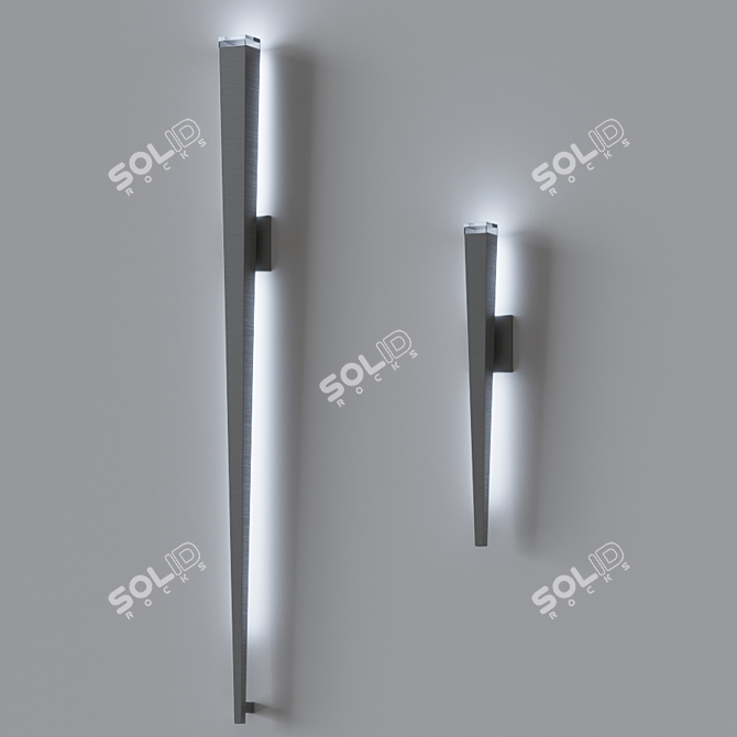 Modern Forms Staff Outdoor Sconce 3D model image 3