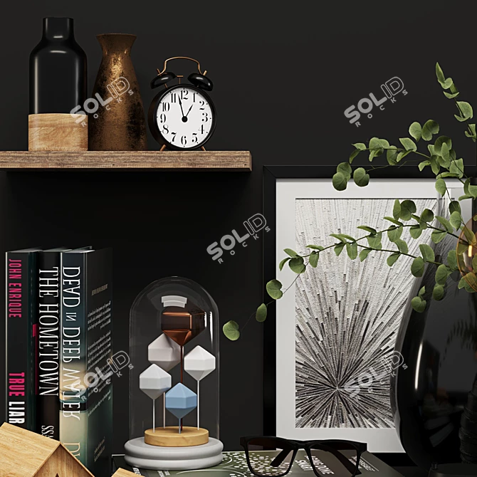 Modern Decor Set 3D model image 2