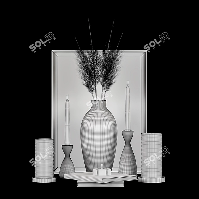 3Dmax Decor Set: Vray + Corona 3D model image 3