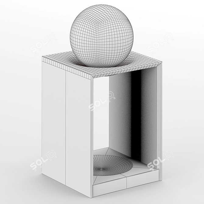 Giorgetti Spazio Tempo Table Lamp 3D model image 9
