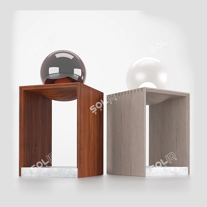 Giorgetti Spazio Tempo Table Lamp 3D model image 10