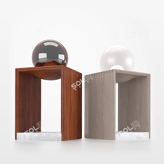 Giorgetti Spazio Tempo Table Lamp 3D model image 12