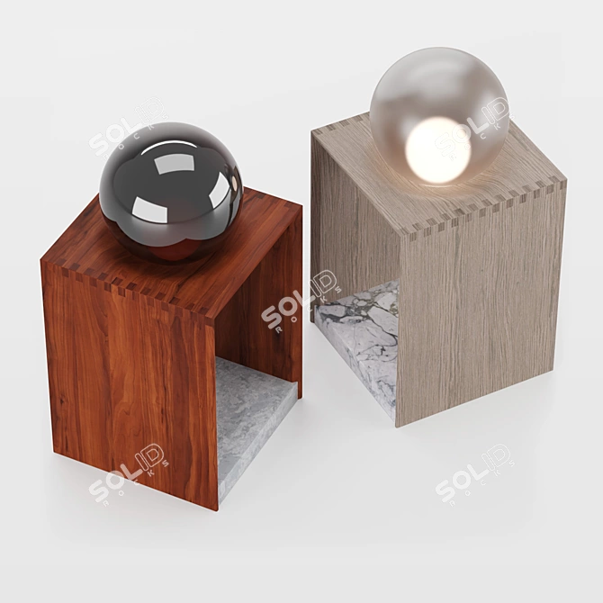 Giorgetti Spazio Tempo Table Lamp 3D model image 13