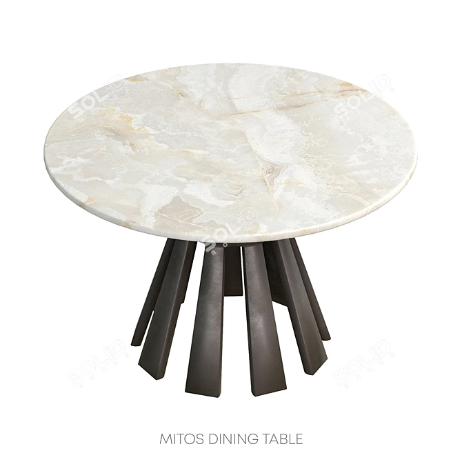 Modern Mitos Dining Table 3D model image 5