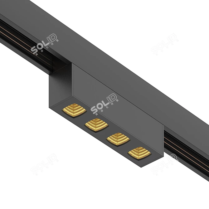 Sagi LED Magnetic Track 3D model image 3