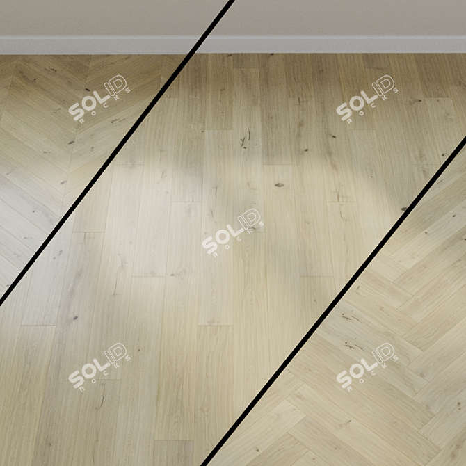 Ter Hurne Unique Oak Parquet 3D model image 1