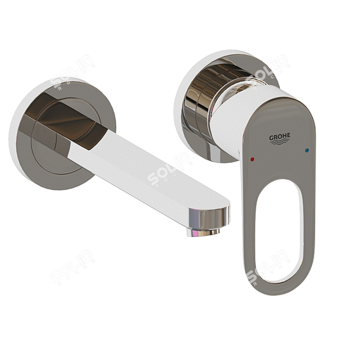 Clever & Grohe Faucet Combo Set 3D model image 4