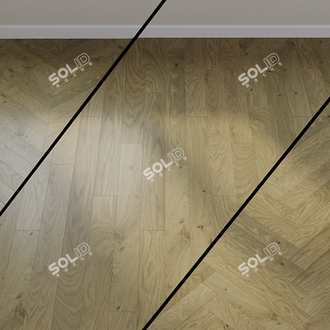 Ter Hurne Earth Oak Parquet 3D model image 1