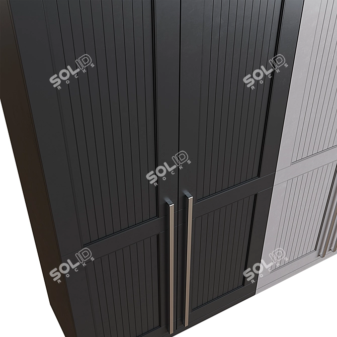 Modern Wardrobe MY 43 3D model image 4