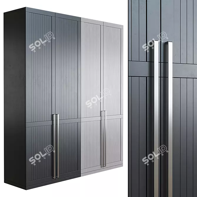 Stylish MY 44 Cupboard (Muzafarov Collections) 3D model image 1