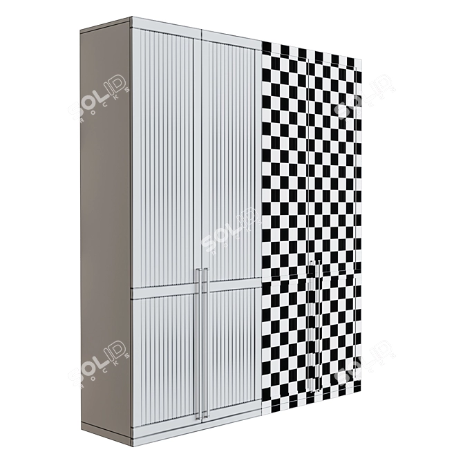 Stylish MY 44 Cupboard (Muzafarov Collections) 3D model image 5