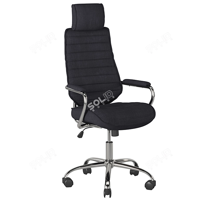 QZY-41H Office Chair: Stylish, Comfortable, and Durable 3D model image 1