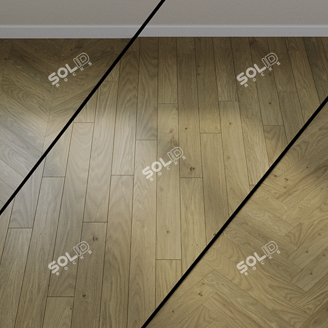 Ter Hurne Earth Oak Parquet 3D model image 1