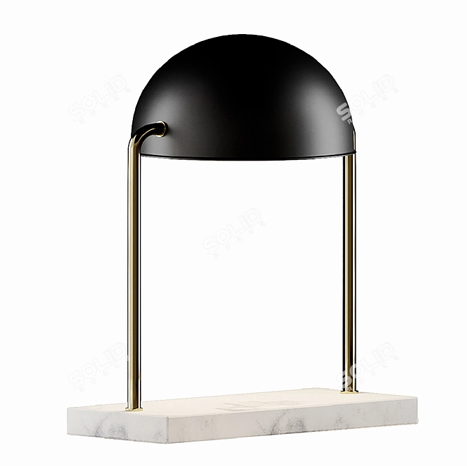 Deco Dome Lamp by JONATHAN Y 3D model image 4