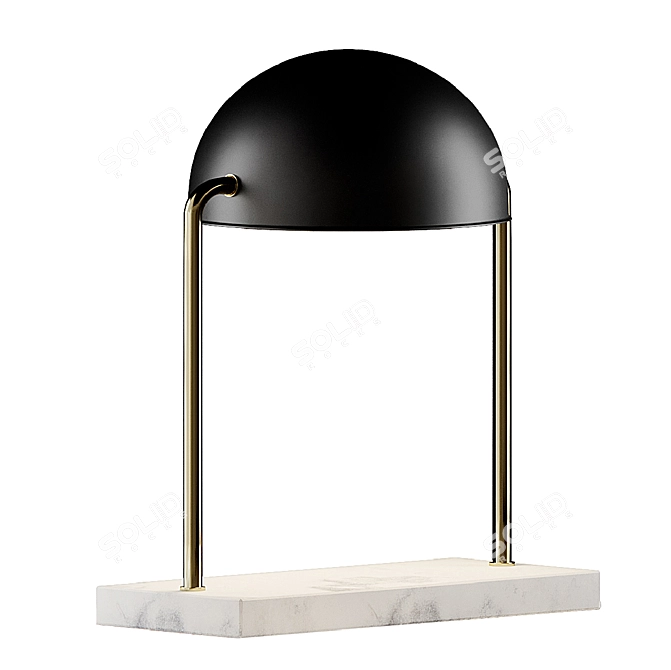 Deco Dome Lamp by JONATHAN Y 3D model image 6
