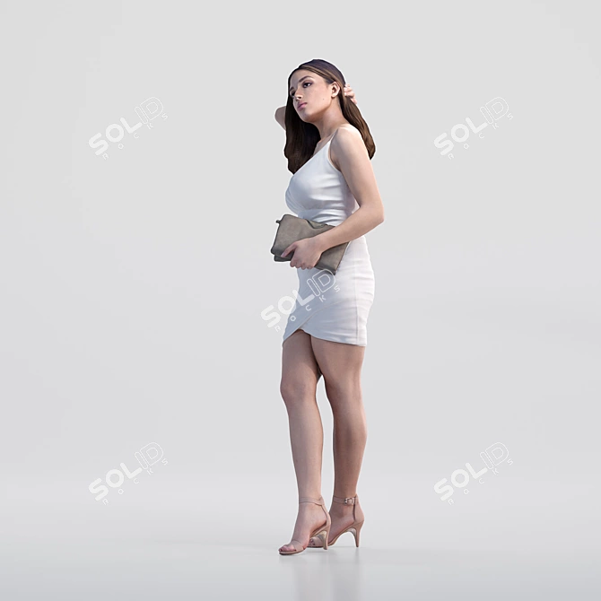 Manuela 1660: High-Quality 3D Model with V-Ray and Corona Compatible Files 3D model image 5