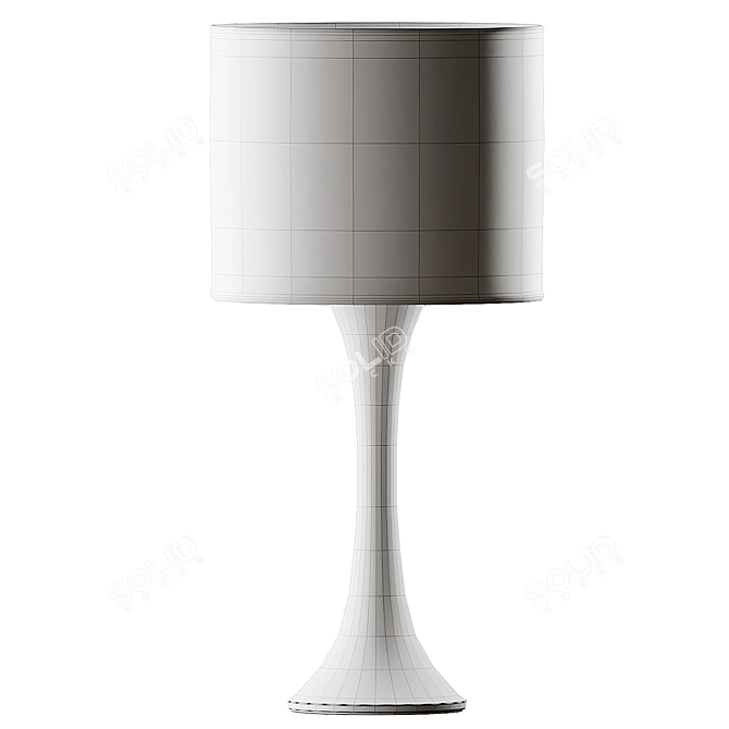 ADA Brass Table Lamp: Sleek & Stylish 3D model image 3