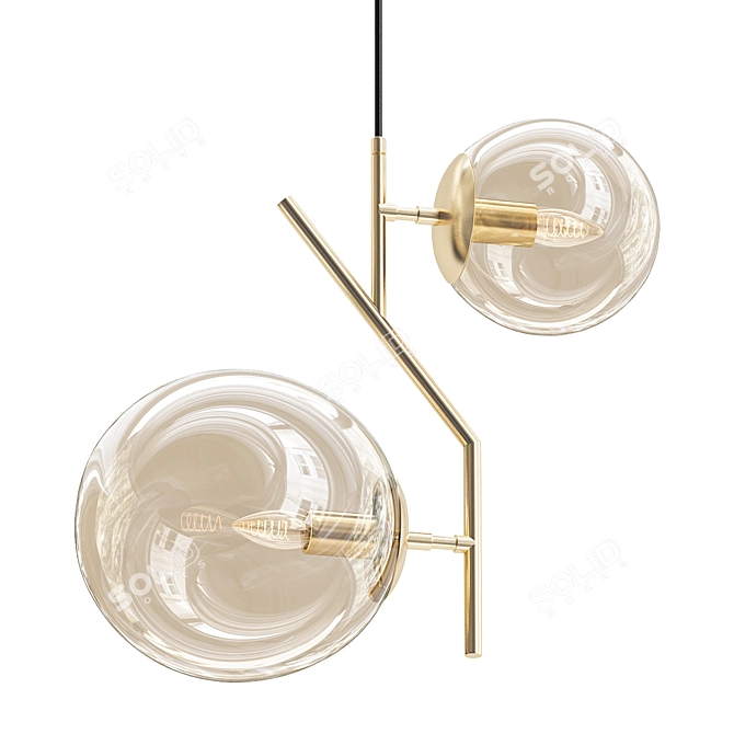 Modern Design Lamps: KAFT 3D model image 1