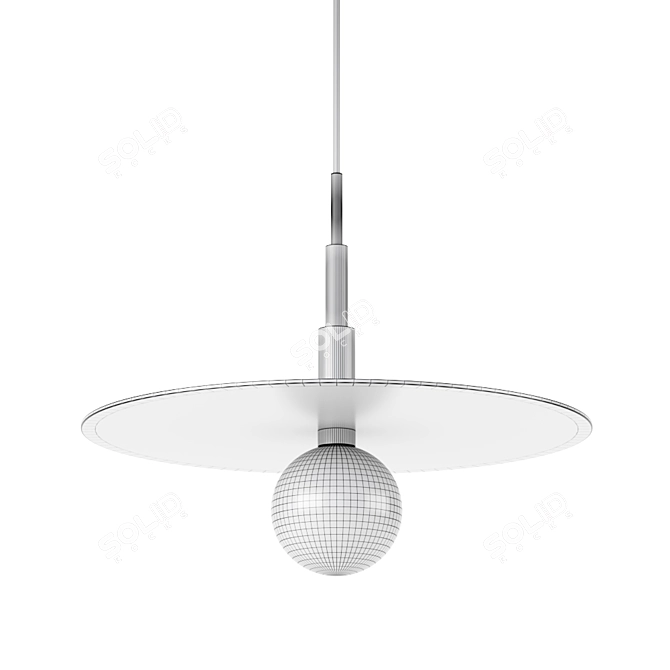 SPINODE Modern Pendant Lamp 3D model image 3