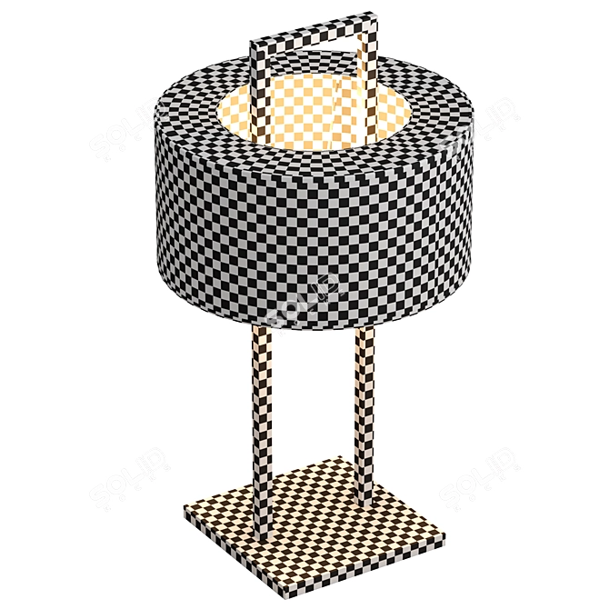 Elegant Slettvoll Satis Lamp 3D model image 4