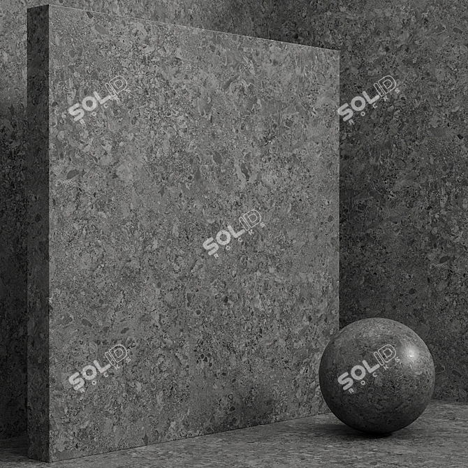 Seamless Stone Material Set 3D model image 3