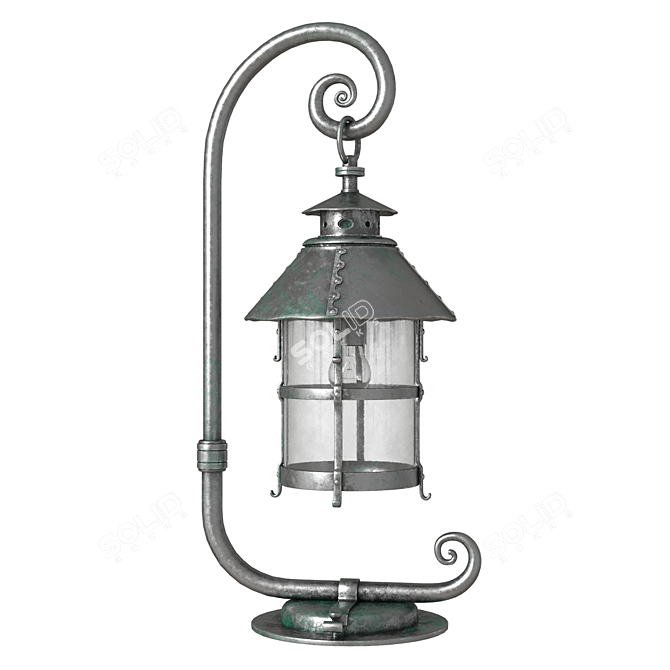 Corona Street Lamp 3D model image 3