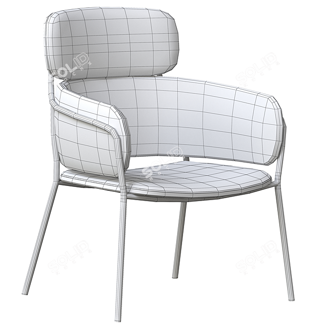 Strike LO Debi Arrmet Chair 3D model image 5