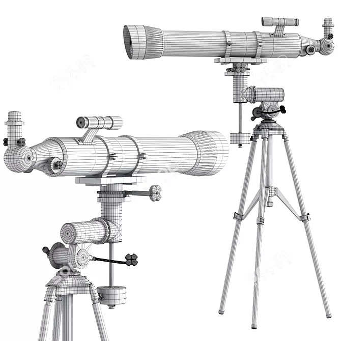 Stellar Scope: Portable Astronomy Kit 3D model image 2
