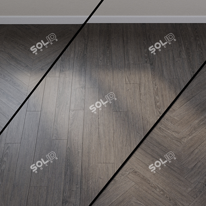 Wineo 800 Craft Glue Vinyl Floors 3D model image 1