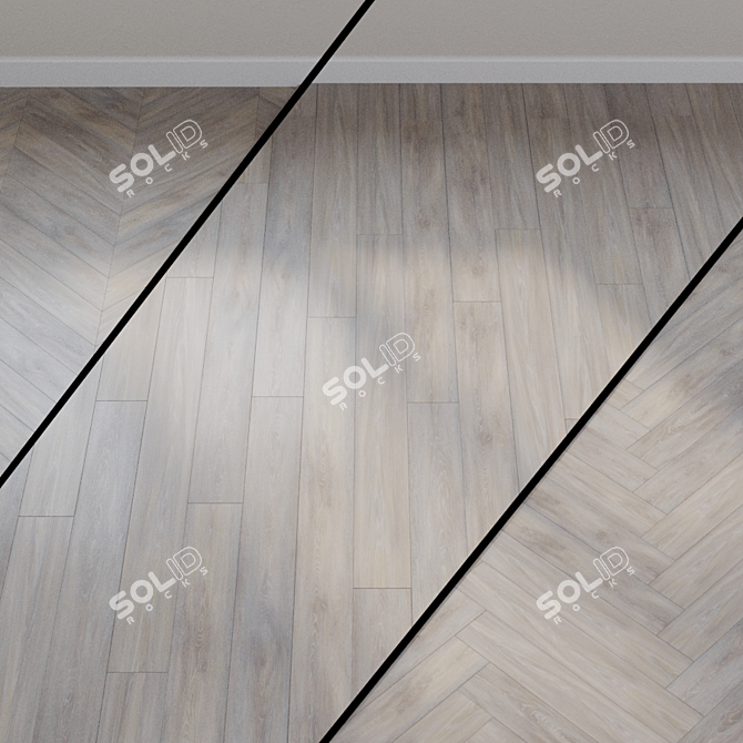 Balearic Wild Oak Vinyl Flooring 3D model image 1