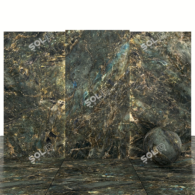 Elegant Saint Tropez Marble 3D model image 2