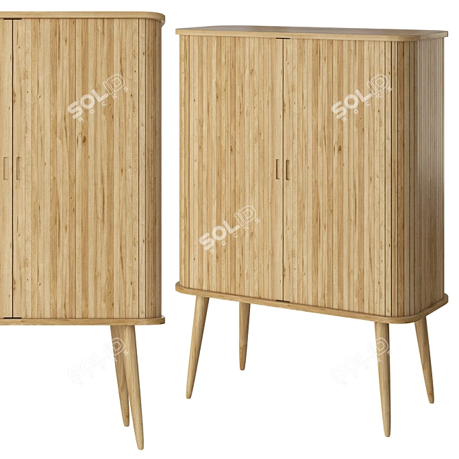 Barbier Wardrobe Ensemble 3D model image 1