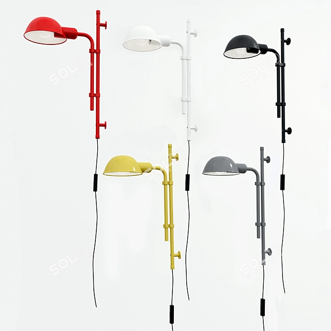 Modern Twist: Marset Funiculí A 3D model image 1