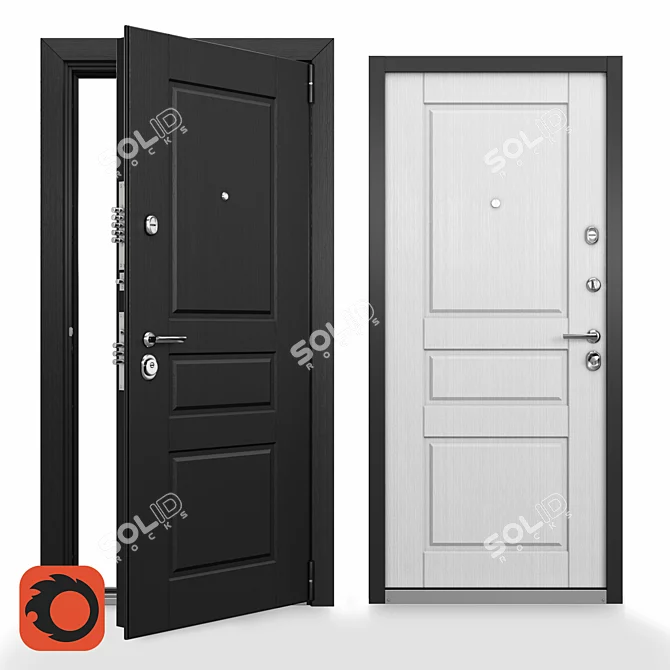 Torex Omega 100: Unbeatable Security Solution 3D model image 1