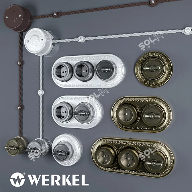 Werkel Retro: Classic Style, Modern Function 3D model image 1