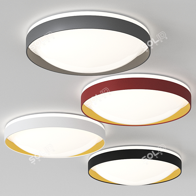 Milan Iluminacion Alina 6674: Stylish Ceiling Lamp 3D model image 1